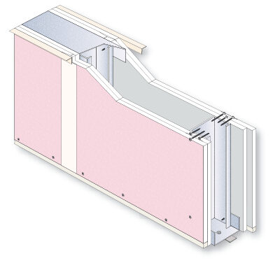 Parede Drywall Corta-Fogo