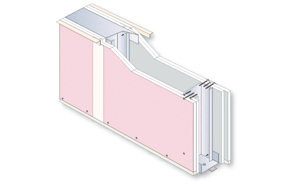 Parede Drywall Corta-Fogo